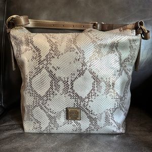 Dooney & Bourke Snake Print Handbag